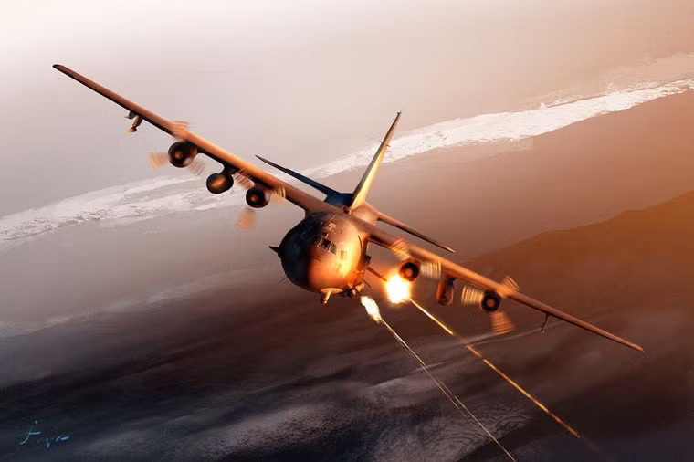 C-130 có thể hoạt động với nhiều vai trò khác nhau như vận tải quân sự, tiếp nhiên liệu trên không, trinh sát, tác chiến điện tử, tìm kiếm cứu nạn, chữa cháy, đặc biệt là khả năng chi viện hỏa lực đường không mạnh mẽ với phiên bản AC-130 Gunship. Đáng lưu ý, Chiến tranh Việt Nam chính là nơi đầu tiên Mỹ dùng AC-130.