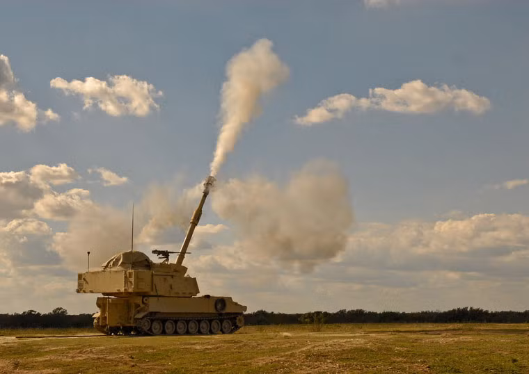 Kinh ngạc ý tưởng dùng pháo M109 phòng không ở Biển Đông - Hình 2 Kinh ngac y tuong dung phao M109 phong khong o Bien Dong-Hinh-2