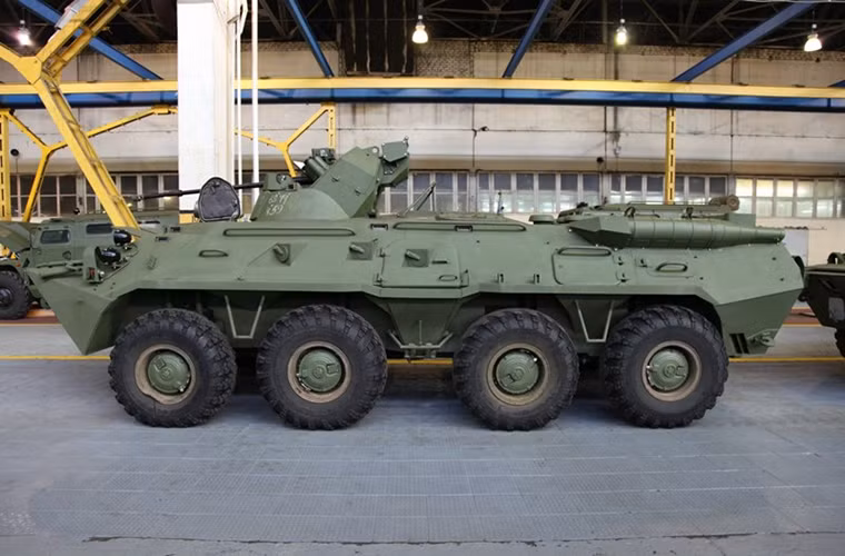 Trong chiến dịch chống lại Nhà nước Hồi giáo IS tại Syria những chiếc BTR-82A đã thể hiện khả năng tác chiến trong môi trường đô thị của mình.