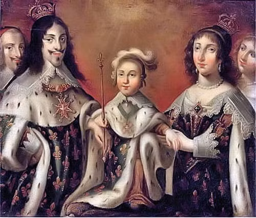 Vua Louis XIV lên ngôi rất sớm khi chỉ mới chưa đầy 5 tuổi, nhưng quyền lực thật sự nằm trong tay thái hậu Anne và hồng y Mazarin. Năm 1649 đến 1653, nước Pháp diễn ra cuộc nội chiến, giới quý tộc các tỉnh đã tạo liên minh quân sự nhằm chống lại thái hậu Anne và hồng y Mazarin.