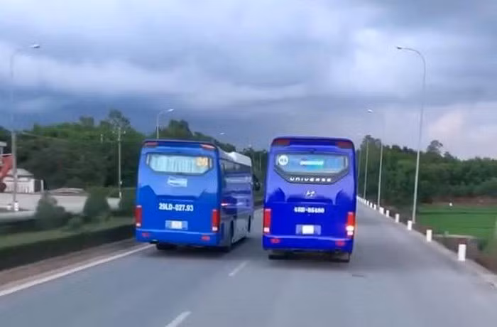 Lo danh tinh doan xe cho cong nhan 