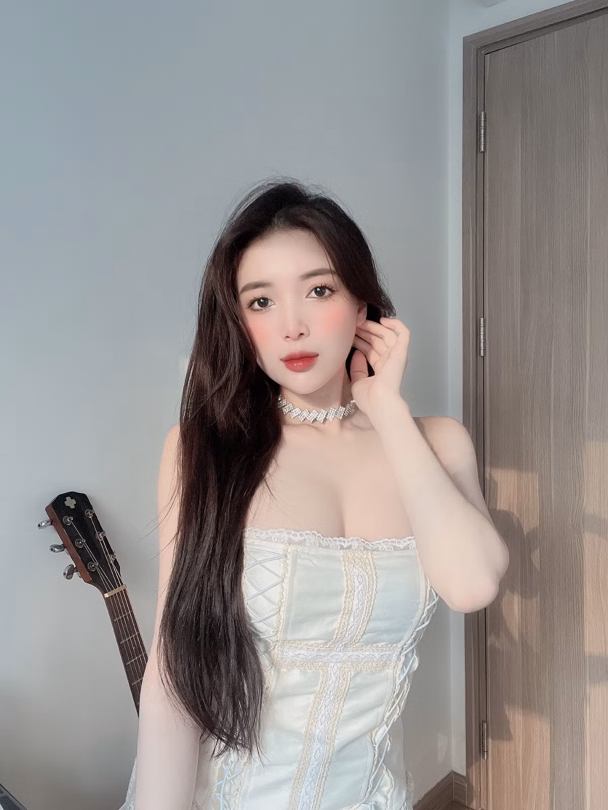Trang Phạm có biệt danh là Nabi, hot girl này sở hữu lượng người theo dõi lớn trên mạng xã hội.