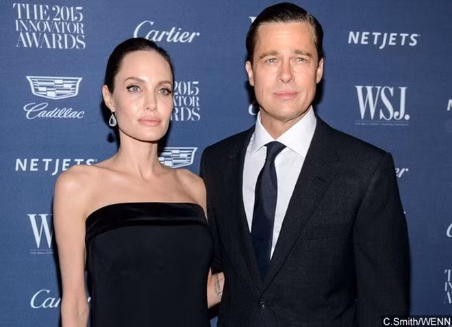 Brad Pitt lo lắng cho Angelina khi sức khỏe cô ngày càng kiệt quệ.