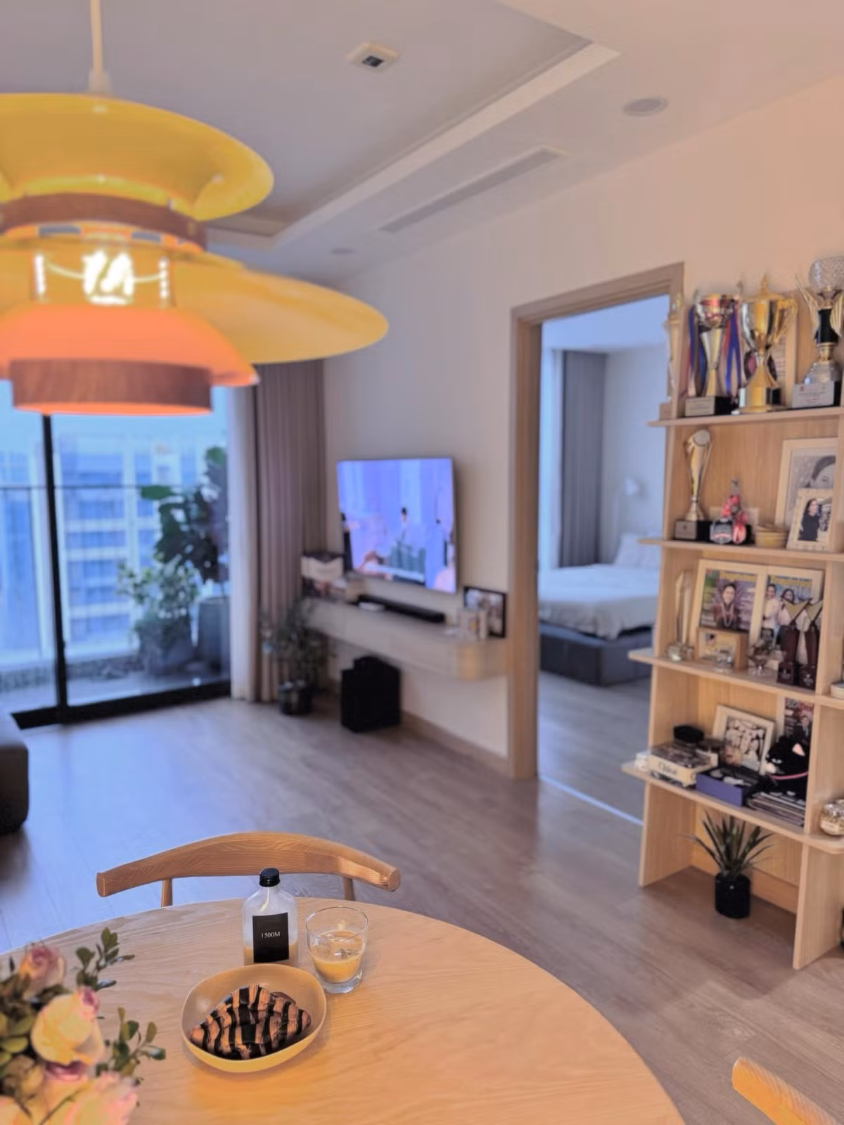  Căn hộ của MC Mai Ngọc nằm trong một khu chung cư thuộc phường Minh Khai, quận Hai Bà Trưng, Hà Nội, giá bán từ hơn 5 tỷ đến hơn 8 tỷ đồng, tùy diện tích. Ảnh: FB Mai Ngọc