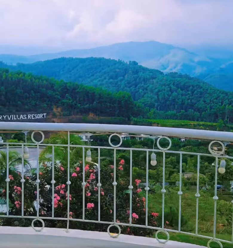 Biệt thự của Mạnh Trường không chỉ rộng rãi, view đẹp mà còn ngập tràn hơi thở thiên nhiên. Ảnh chụp màn hình