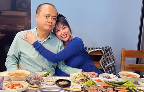 Nữ diễn viên cũng không ngại ngùng mà gọi bạn trai là “ông xã”. Ảnh: Ngoisao
