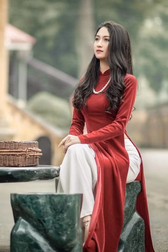 Diễn viên Anh Thư trong một lần làm người mẫu quảng cáo.