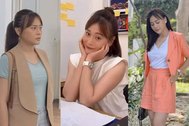 Loạt ảnh bật mí về tạo hình của Phương Oanh trong phần 2 "Hương vị tình thân" khiến khán giả mong ngóng từng tập phim. (Ảnh: VTV)