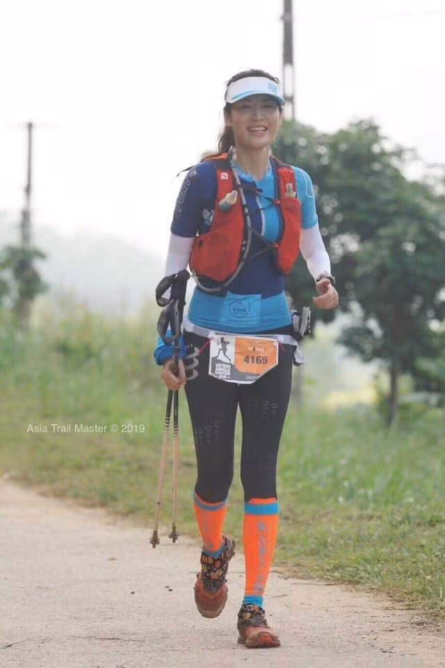 Cô đã tham gia nhiều giải chạy như Ha Noi Half Marathon, Vietnam Mountain Marathon, Hanoi Ultra Trail...