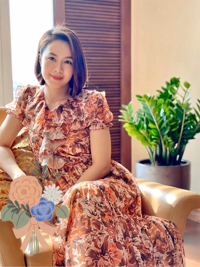 Nhìn Hồng Diễm không ai nghĩ cô đã ở tuổi U40 và là mẹ của hai con đã lớn. (Ảnh: FBNV)