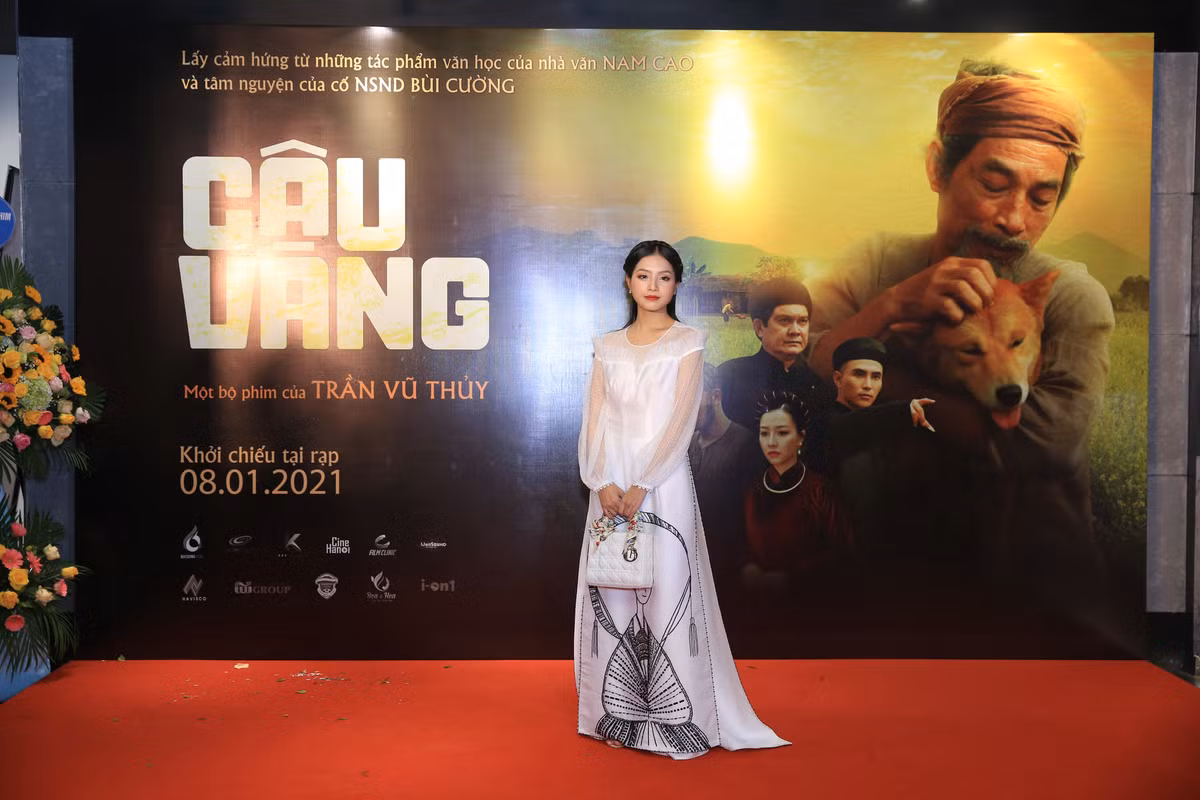 Cải trong "Cậu Vàng" không giấu nổi niềm vui và gửi lời cảm ơn tới khán giả khi phim mới ra rạp được nhiều người quan tâm.