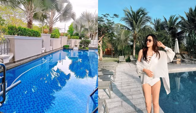 Thậm chí mới đây, nữ ca sĩ Bảo Thy tiết lộ, vì cô không thích mùi Clo ở bể bơi nên ông xã đã kỳ công thay đổi toàn bộ hệ thống nước trong hồ bơi tại biệt thự thành nước biển. Được biết đây là một trong những cách thức mà ông xã đại gia chăm sóc sức khỏe và sắc đẹp cho cô.