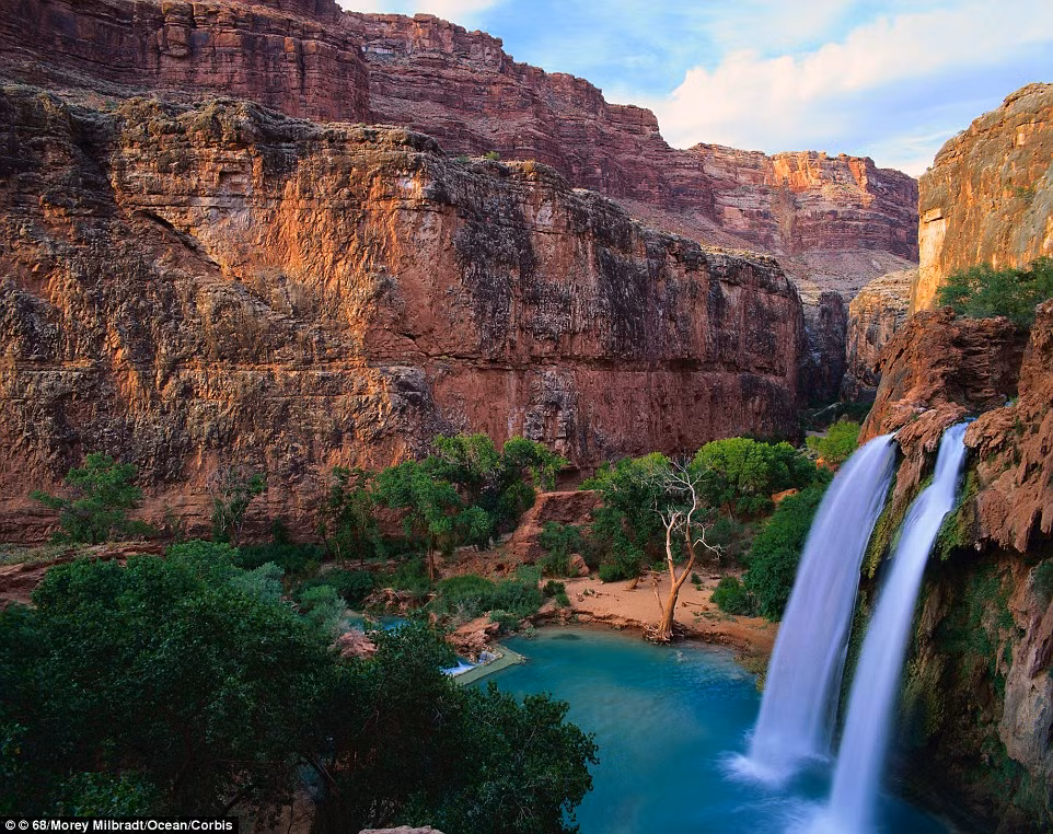Thác Havasu ở bang Arizona, Mỹ.