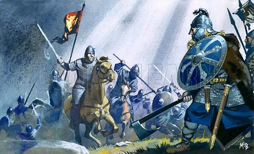 Thời kỳ Anglo-Saxon kết thúc vào năm 1066 khi người Norman xâm chiếm Anh. Tuy nhiên, di sản của họ vẫn còn hiện diện rõ nét trong ngôn ngữ, văn hóa và kiến trúc của nước Anh hiện đại.(Ảnh: Look and Learn)