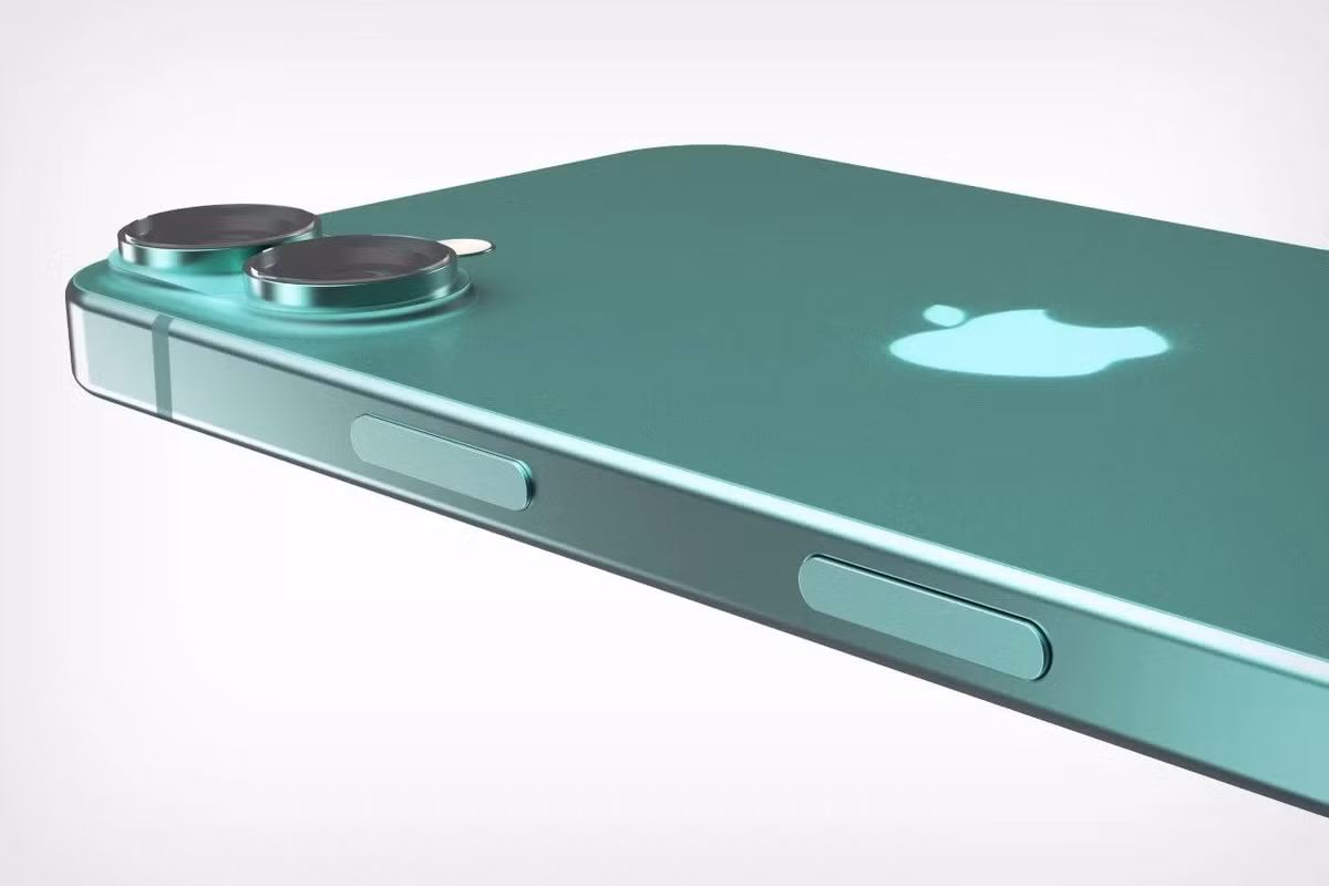Một trong những điểm nổi bật của iPhone 16 là thiết kế camera mới và màu sắc xanh lạ mắt. Hình ảnh rò rỉ cho thấy cụm camera được sắp xếp theo chiều dọc, thay vì đặt chéo như trước kia, tạo nên vẻ ngoài ấn tượng và tinh tế. Màu xanh mới này đã thu hút rất nhiều sự chú ý và được đánh giá cao về mặt thẩm mỹ. (Ảnh: Genk)