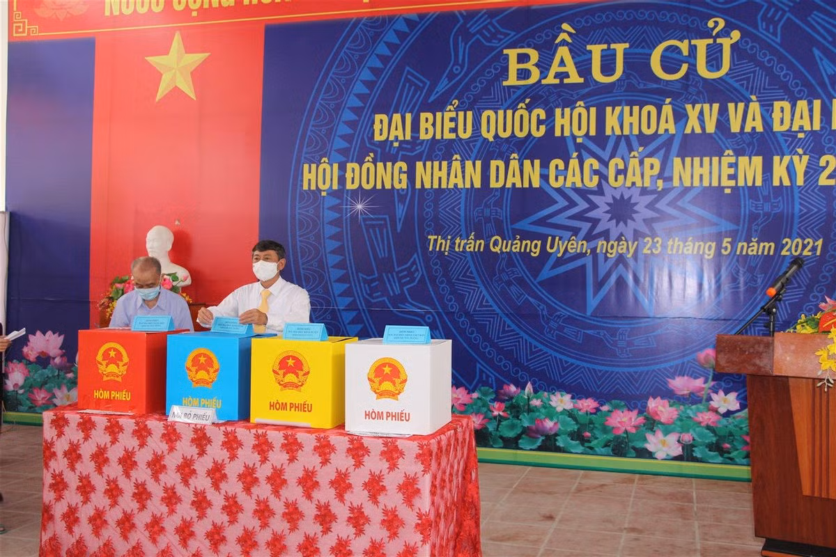 Cao Bang cong bo ket qua bau cu
