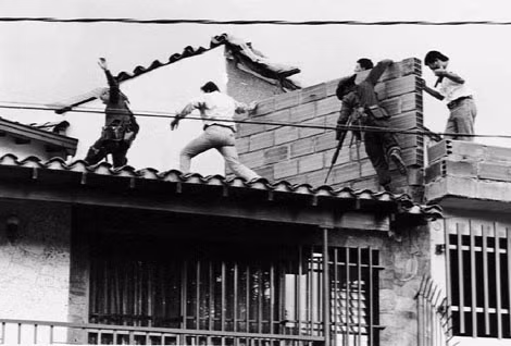 Cảnh nơi Escobar bị bắn hạ.