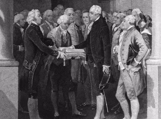 Ít ai biết được rằng, khi đắc cử Tổng thống Mỹ, George Washington nghèo đến mức phải vay những người hàng xóm 600 USD để đến lễ nhậm chức của mình.
