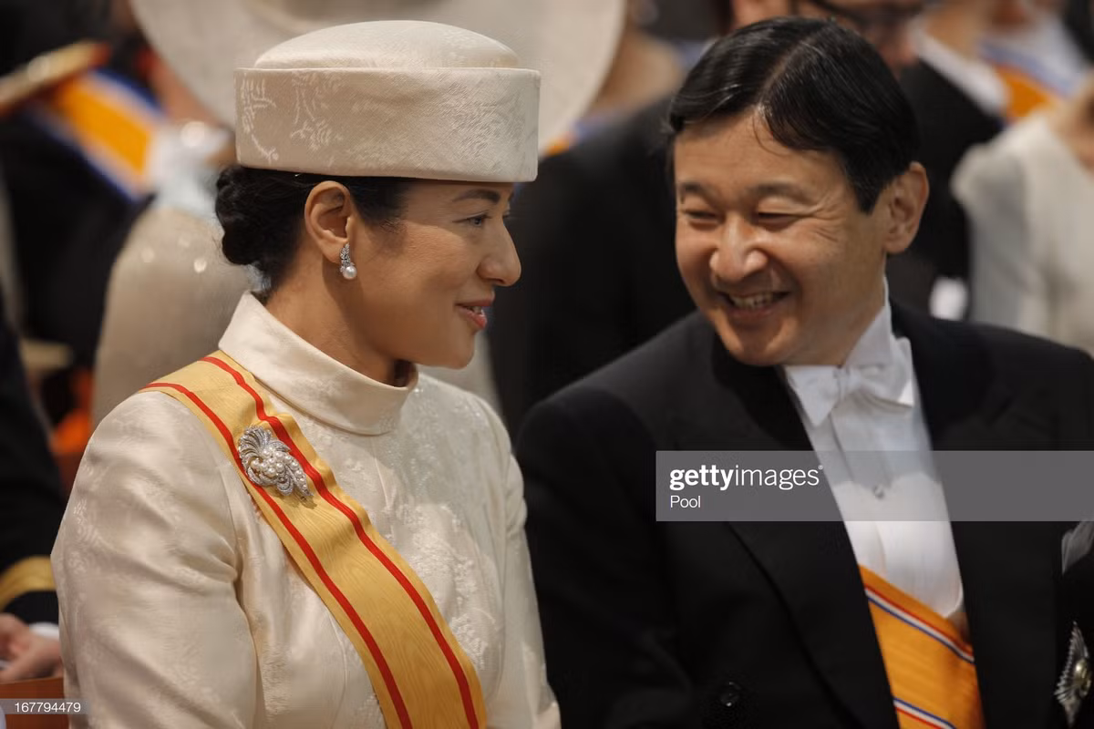 Nhờ tình yêu thương và sự ủng hộ của phu quân, bà Masako có lẽ đã tìm lại được hạnh phúc. Trước khi lên ngôi Hoàng hậu Nhật Bản, bà đã nỗ lực vượt qua những khó khăn về tâm lý và khẳng định muốn cống hiến vì người dân. (Ảnh: Getty Images)