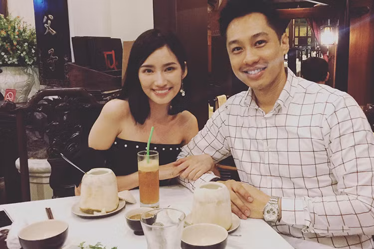 Sau gần 2 năm kết hôn, vợ chồng Trúc Diễm đang mong có con nhưng muốn thuận theo lẽ tự nhiên. (Ảnh: Facebook nhân vật)