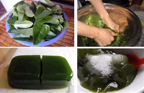 Cách làm thạch găng mát bổ ngày hè Cach lam thach gang mat bo ngay he
