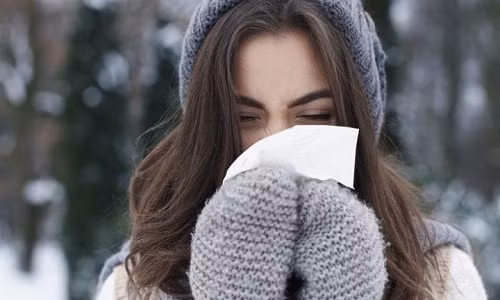 Có khoảng 50-90% người bị sổ mũi khi trời lạnh.