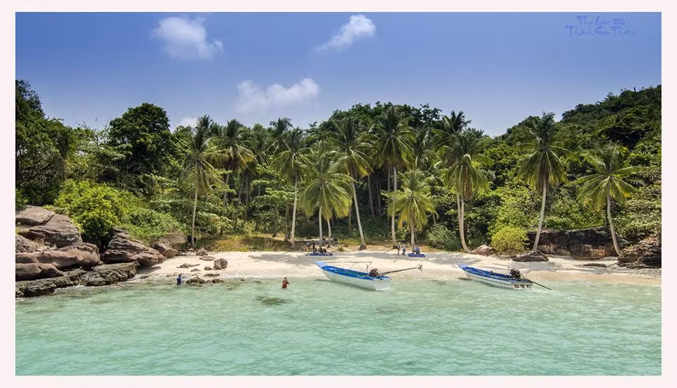 Hòn Móng Tay còn được du khách gọi với cái tên thân thương - Maldives “thu nhỏ”. Ảnh: phuquoc.net.vn