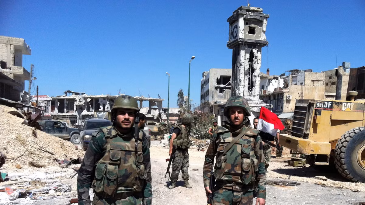 Diet khung bo, Quan doi Syria chiem loat thi tran chien luoc o Idlib-Hinh-7