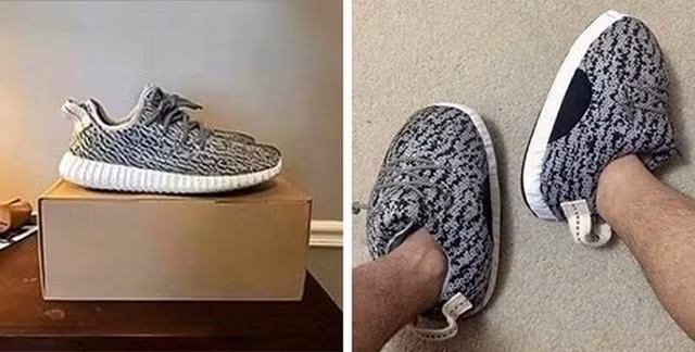 Mua giày fake và cái kết không thể "đắng" hơn.