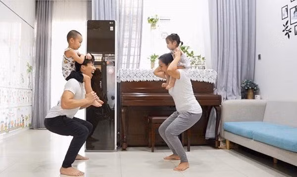 Yêu thích phong cách của người Nhật, vợ chồng Quốc Nghiệp - Ngọc Mai tự tay thiết kế cho căn nhà nhỏ một không gian tối giản. Ảnh: Lao động