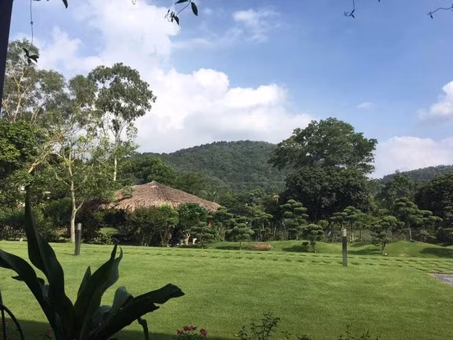 Căn biệt thự được thiết kế như một quần thể kiến trúc theo xu hướng hiện đại, gần gũi với thiên nhiên. Ảnh: Internet