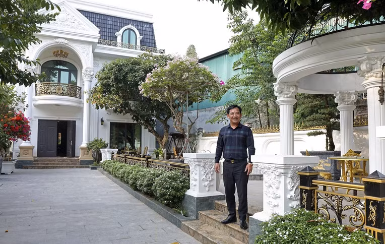 Đây là nơi nghệ sĩ Quang Tèo cùng vợ con trở về những ngày cuối tuần tận hưởng không gian thư giãn. Ảnh: Dân trí