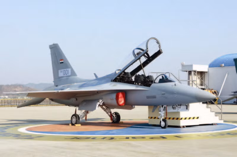 KAI T-50 là chiến đấu cơ huấn luyện hoặc cũng có thể sử dụng như một chiến đấu cơ hạng nhẹ trong không chiến, được phát triển từ những năm cuối của thập niên 90 bởi hãng Korea Aerospace Industries của Hàn Quốc dưới sự hỗ trợ về mặt kỹ thuật của hãng Lockheed Martin. Nguồn ảnh: Defenceblog.