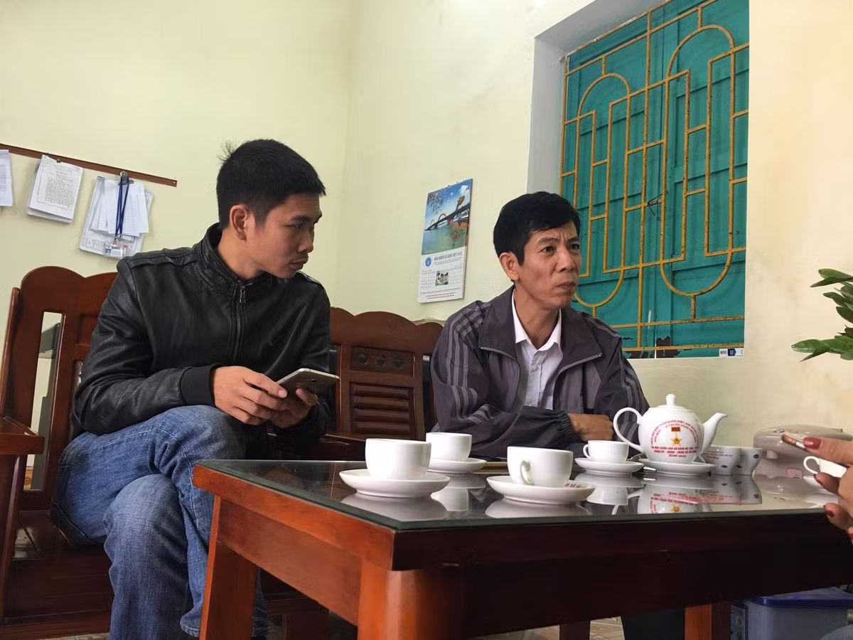 Ông Lê Duy Trung, Phó Chủ tịch UBND xã Vũ Lăng.