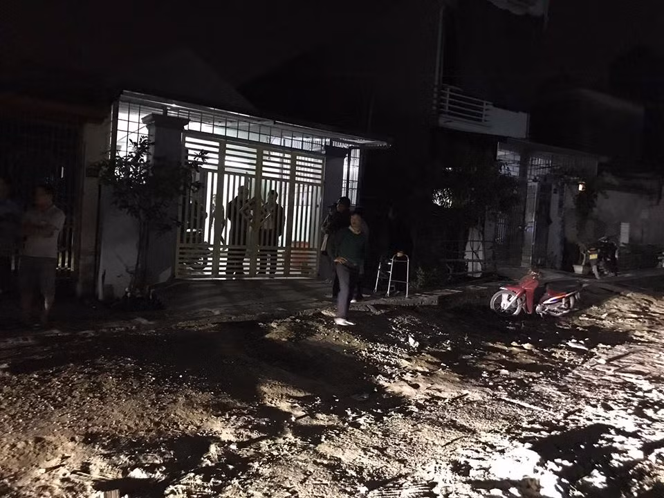 Ngôi nhà nơi xảy ra vụ việc thương tâm.
