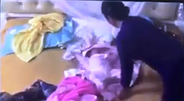 Cong an lam viec voi nu giup viec bao hanh be gan 2 thang tuoi