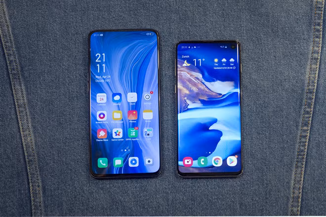 Oppo Reno Zoom 10x và Oppo Reno.