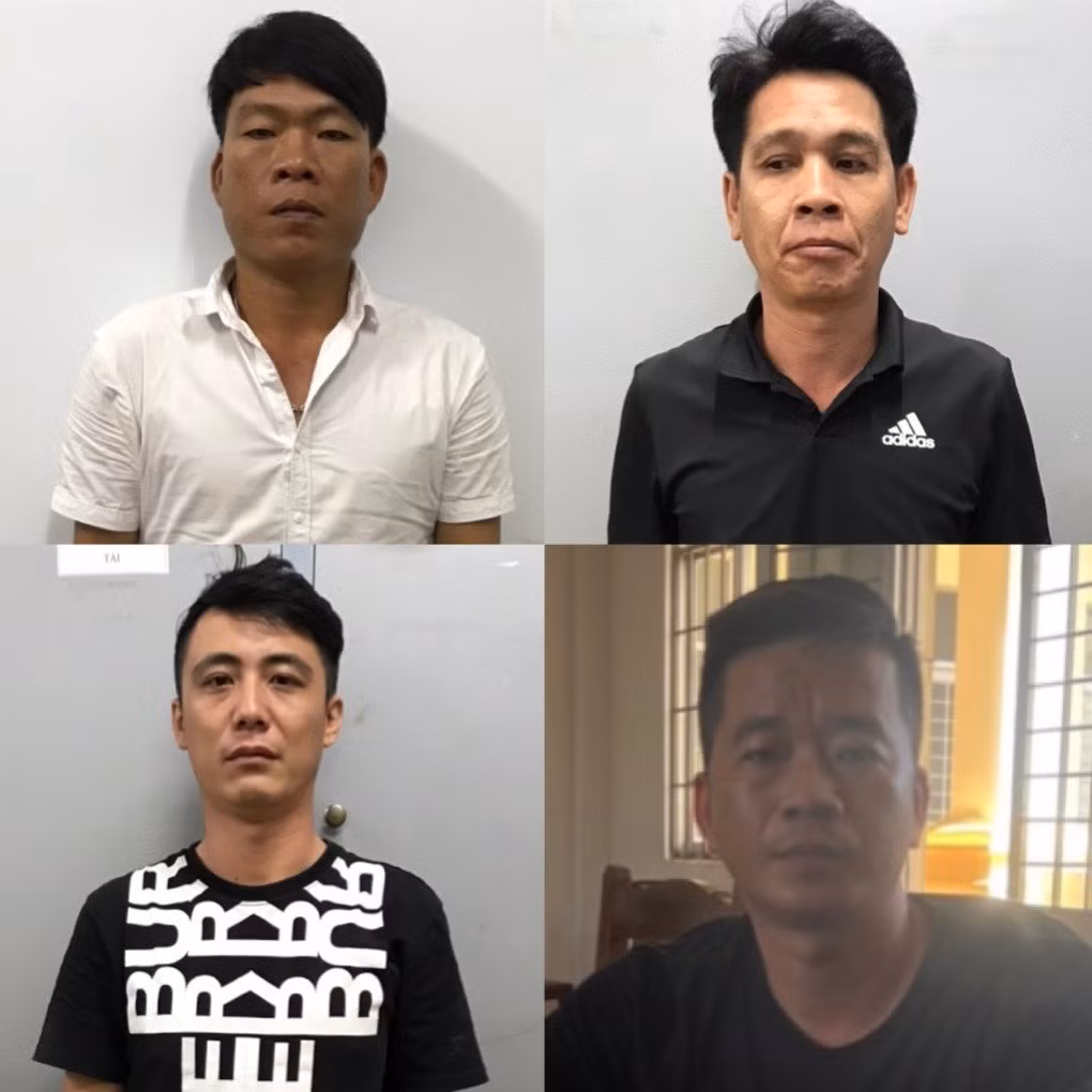 4 đối tượng bị bắt giữ được cho là chủ mưu, cầm đầu gồm Võ Văn Lương (Hai Lượng); Bùi Minh Trung (Trung Cà Mau); Nguyễn Văn Thái (tức Thái "Bus", 34 tuổi, ở phường An Thới, TP Phú Quốc); Bùi Đức Ngọc (30 tuổi, trú tại Hải Phòng).