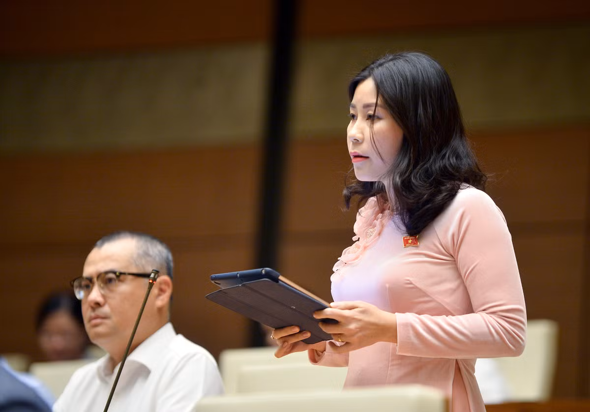  Đại biểu Lê Đào An Xuân - Phú Yên: "Rừng hiện đang đối mặt với nhiều thách thức xuất phát từ cạnh tranh mục đích sử dụng đất, khai thác tài nguyên quá mức, năng lực quản trị và quản lý rừng yếu, mặc dù độ che phủ rừng nhận được duy trì ổn định, suy thoái rừng, suy giảm chất lượng rừng tự nhiên vẫn tiếp tục tăng. Cách chúng ta hiểu thuật ngữ rừng phần nhiều theo nghĩa là một trảng cây chứ chưa quan tâm đầy đủ đến bản chất yếu tố hệ sinh thái, điều đó lý giải vì sao rừng vẫn có nhưng lũ ống, lũ quét, sạt lở đất xảy ra nhiều hơn và khốc liệt hơn." 