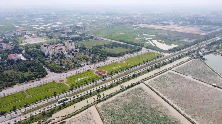 Tạm hoãn phiên đấu giá 30 lô đất ở tại huyện Mê Linh Tam hoan phien dau gia 30 lo dat o tai huyen Me Linh