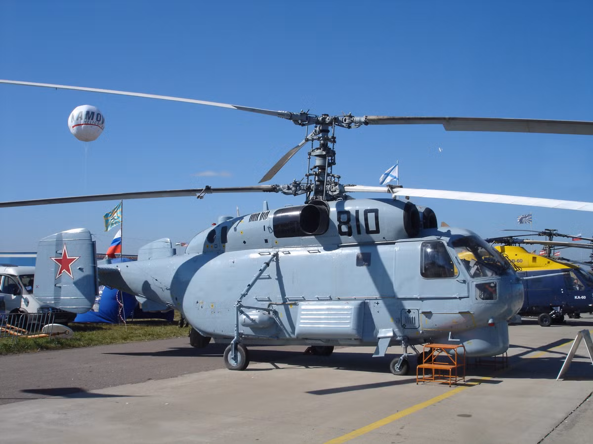 Trực thăng Ka-27 có khả năng mang tải tối đa lên tới 12 tấn, vận tối tối đa đạt 270 km/h và tầm hoạt động 980 km. Nguồn ảnh: Everypedia.