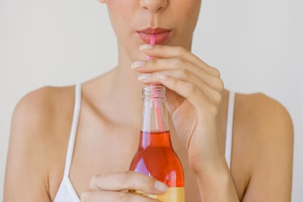 Đồ uống có đường. Tránh đồ uống có chất ngọt nhân tạo fructose corn syrup, như soda hoặc nước trái cây. Chất ngọt trong những loại đồ uống này không chỉ khiến bạn dễ dàng tăng cân mà còn kích thích cơ thể sản xuất ra axit uric nhiều hơn. Nghiên cứu cho thấy, những người đàn ông tiêu thụ nhiều đường fructose sẽ tăng nguy cơ bệnh gút hơn.