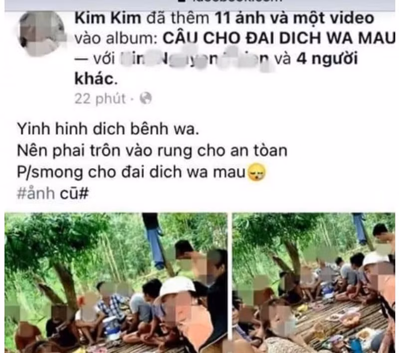  Bị phạt 210 triệu vì rủ nhau ăn nhậu giữa COVID-19: Ngày 8/8, thông tin từ UBND huyện Đức Huệ, tỉnh Long An cho biết đã ra quyết định xử phạt vi phạm hành chính tổng số tiền 210 triệu đồng đối với 21 người (10 triệu đồng/người) vì tụ tập tổ chức ăn nhậu giữa lúc đang giãn cách xã hội phòng, chống dịch bệnh COVID-19.