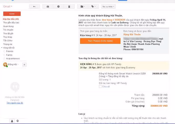 Lazada lien tiep bi khach hang “to” lua dao