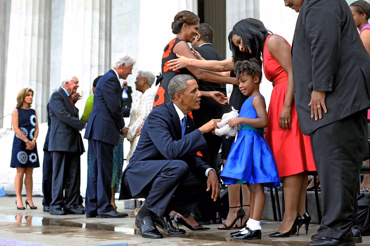 Trong khi đó, Tổng thống Barrack Obama tiếp tục nhấn mạnh các vấn đề nhân quyền, quyền công dân và bình đẳng xã hội. Nguồn ảnh: NYtimes.