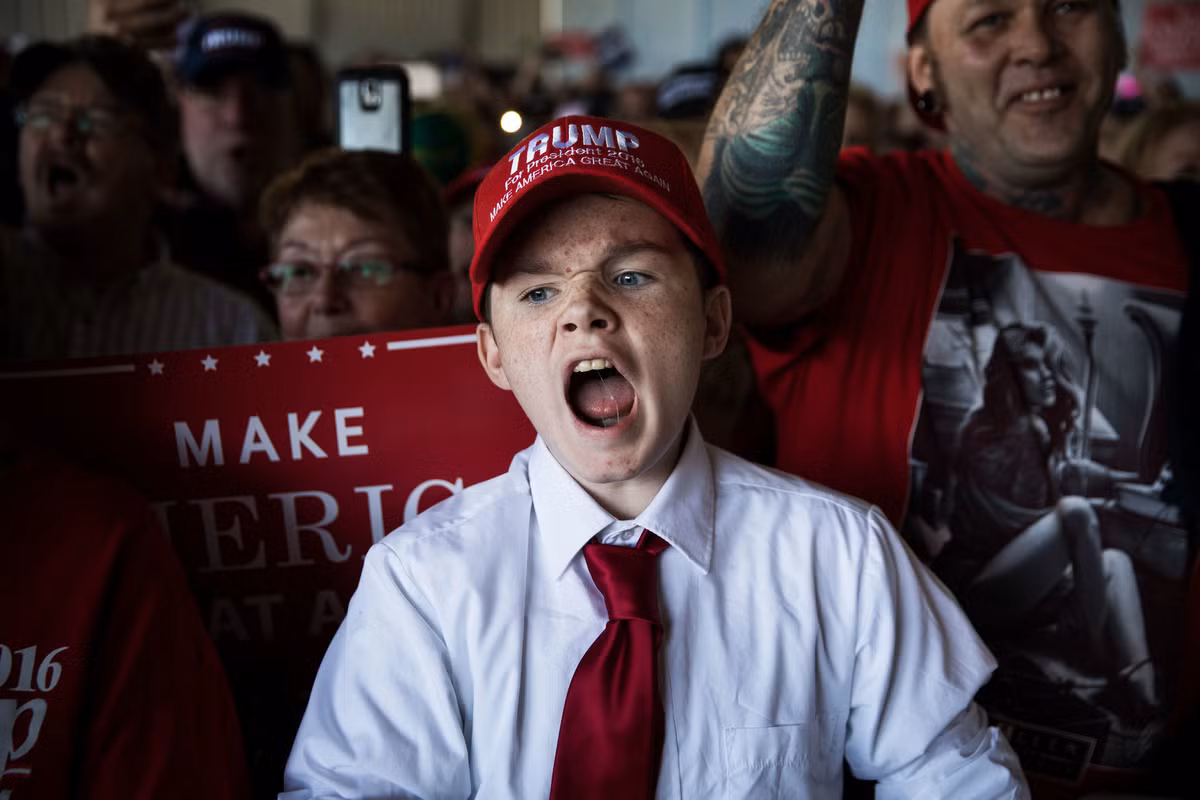 Năm 2016, nước Mỹ tiến hành bầu cử với nhân tố mới mang tên Donald Trump. Nguồn ảnh: NYtimes.
