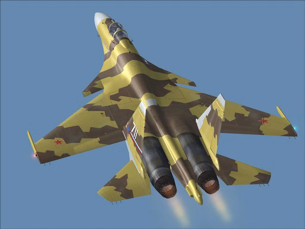 Phi công đã phải thoát ly máy bay khi Su-37 đang nghiêng 37 độ - một góc độ thoát ly cực kỳ nguy hiểm nhưng may mắn tiếp đất an toàn sau đó. Nguồn ảnh: Rumil.