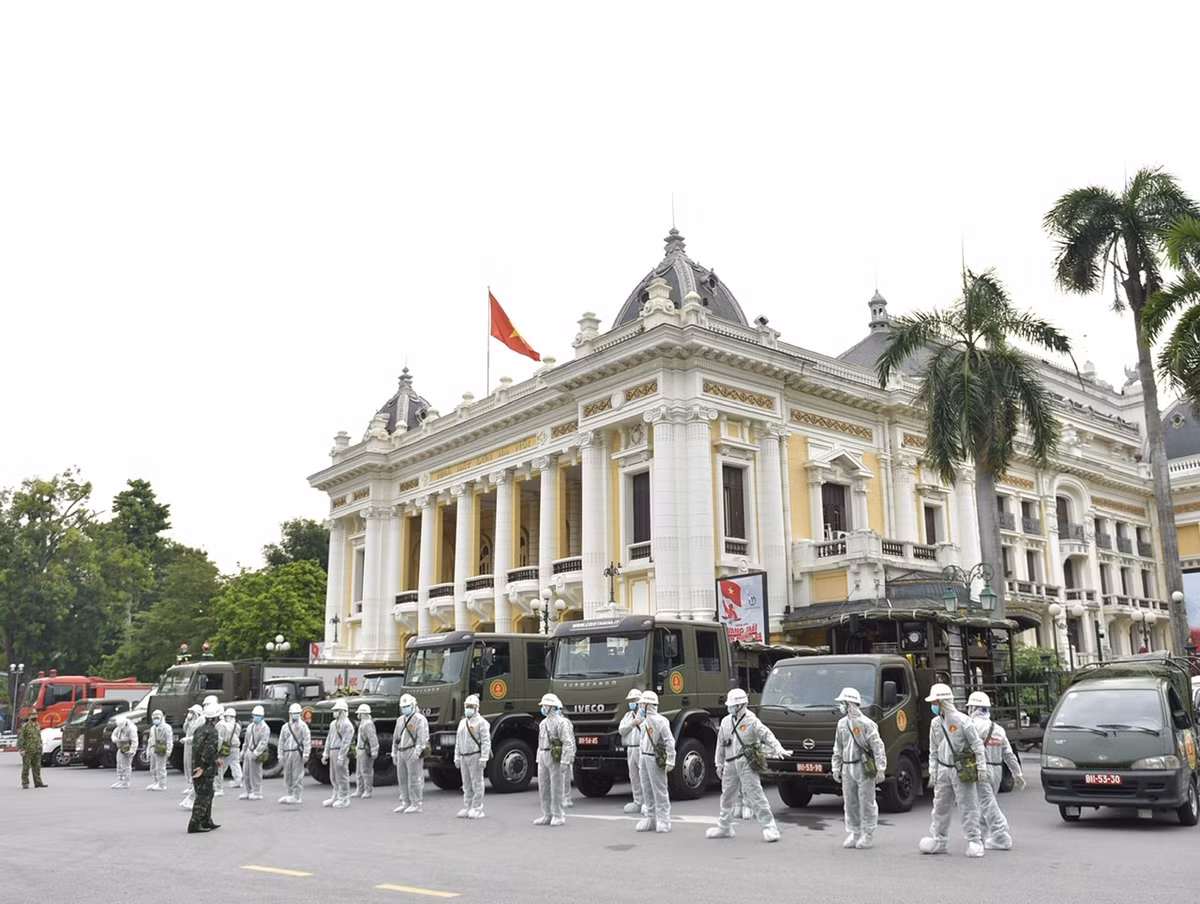 Toàn bộ phương tiện, hoá chất, công cụ tiêu hao sẽ do BTL Thủ đô phối hợp chuẩn bị đầy đủ.