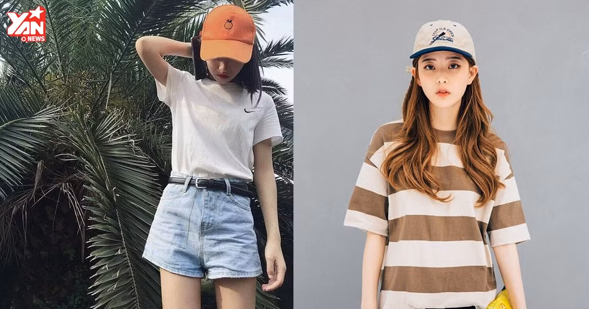 Cuối cùng là một kiểu mũ đẹp , phụ hợp với rất nhiều các khuôn mặt đó là mũ lưỡi trai thích hợp với các cô nàng năng động, phong cách và cá tính. Nguồn: Yan