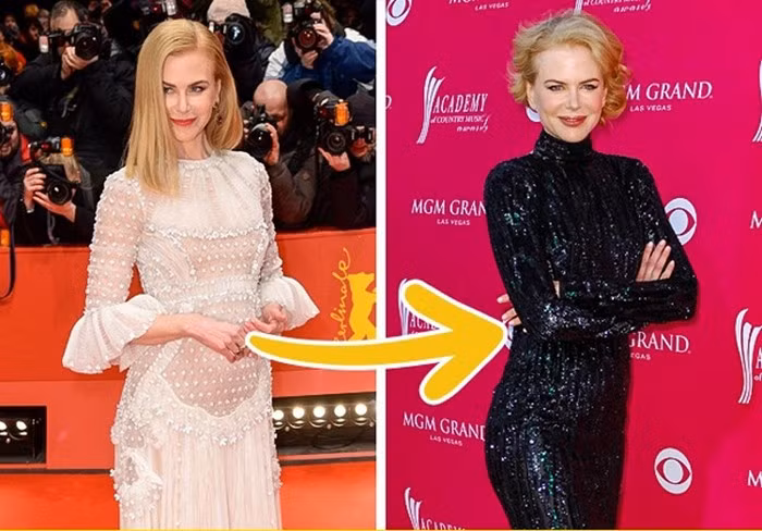 Nicole Kidman: 4 quả trứng luộc kỹ mỗi ngày. Sau khi sinh, Nicole tức tốc phải giảm cân để có những dự án nghệ thuật mới. Và thế là cô đã áp dụng chế độ ăn kiêng cấp tốc. Đó là chỉ ăn trứng luộc: 1 quả buổi sáng, 1 quả ban trưa và 2 quả buổi tối. Chế độ này đã mang lại vóc dáng như mong đợi.